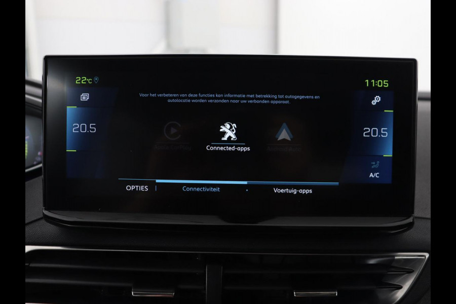 Peugeot 3008 1.6 HYbrid 225 Allure | Stoelverwarming | Camera | Half leder | Carplay | Navigatie | Full LED | Parkeerhulp | Digital Cockpit | Cruise control | PHEV