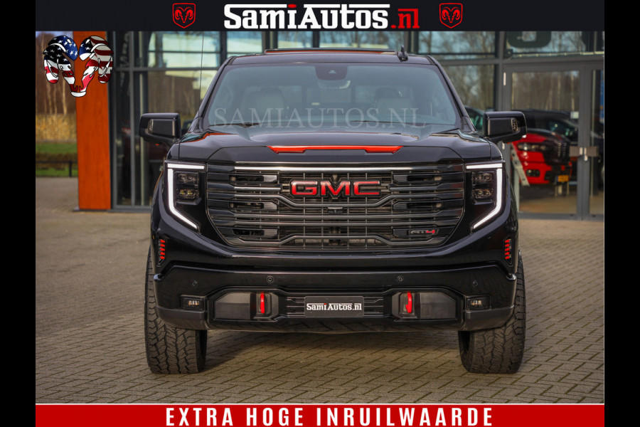 GMC Sierra AT4 6.2 V8 | Alle opties | Dubbele Cabine met Royale 5 Zitplaatsen | BPM vrij | Nu Leverbaar uit Voorraad | Voorraad Nr 248378 |