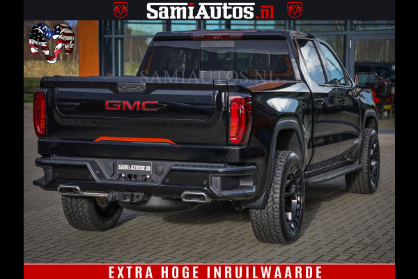 GMC Sierra AT4 6.2 V8 | Alle opties | Dubbele Cabine met Royale 5 Zitplaatsen | BPM vrij | Nu Leverbaar uit Voorraad | Voorraad Nr 248378 |