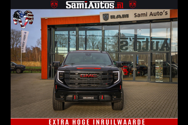 GMC Sierra AT4 6.2 V8 | Alle opties | VIRTUAL COCKPIT | DC | RAM DEALER NEDERLAND | Dubbele Cabine met Royale 5 Zitplaatsen | BPM vrij | Nu Leverbaar uit Voorraad | Voorraad Nr 238919 |