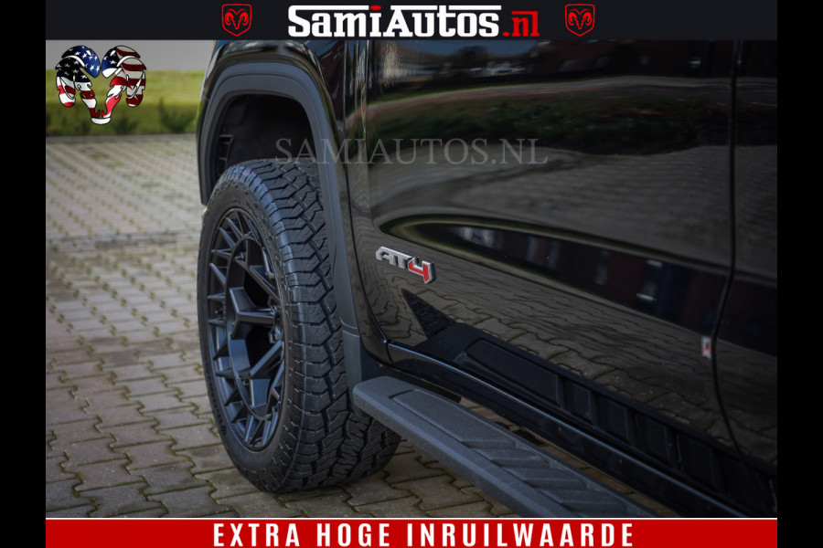 GMC Sierra AT4 6.2 V8 | Alle opties | VIRTUAL COCKPIT | DC | RAM DEALER NEDERLAND | Dubbele Cabine met Royale 5 Zitplaatsen | BPM vrij | Nu Leverbaar uit Voorraad | Voorraad Nr 238919 |