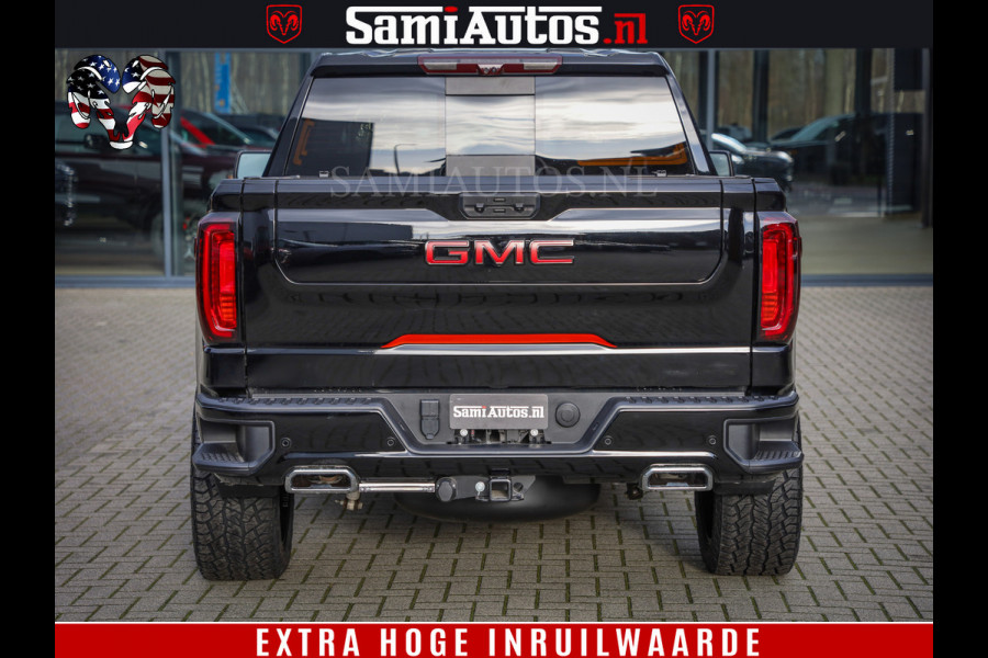 GMC Sierra AT4 6.2 V8 | Alle opties | VIRTUAL COCKPIT | DC | RAM DEALER NEDERLAND | Dubbele Cabine met Royale 5 Zitplaatsen | BPM vrij | Nu Leverbaar uit Voorraad | Voorraad Nr 238919 |