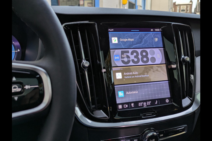 Volvo V60 2.0 T6 Plug-in hybrid AWD Plus Dark|Panodak|Pilot-Assist|BLIS|Memory|Long-Range|Denim Blue