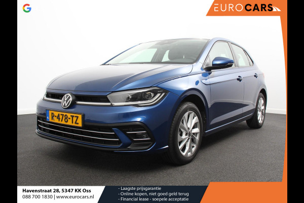 Volkswagen Polo 1.0 TSI Automaat Style Volkswagen Polo 1.0 TSI DSG Style | Navigatie | Climate Control | Adaptive Cruise Control | Camera | Lane Assist | LED Matrix | DAB | Parkeer sensoren | App Connect