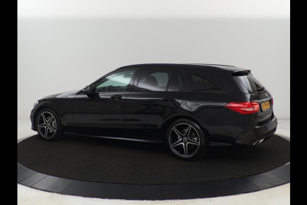 Mercedes-Benz C-Klasse 200 AMG Night | Leder | Stoelverwarming | Full LED | Park Assist | Navigatie | Climate control | Cruise control | Bluetooth