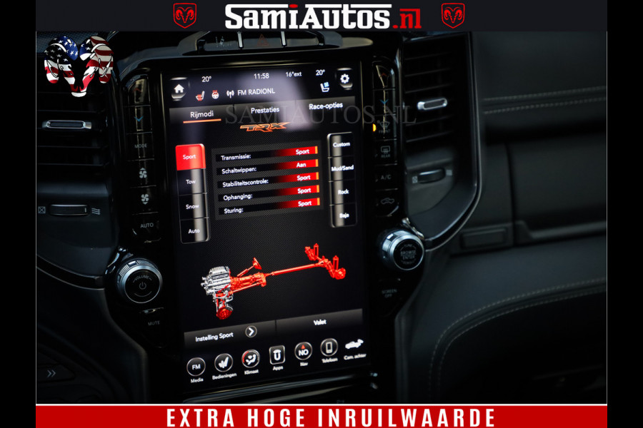 Dodge Ram 1500 TRX HELLCAT 6.2 V8 712 PK | HYDRO BLUE | 38744 KM | NIEUW STAAT | CREW CAB | DUBBELE CABINE DC | LPG | MEGA DIK | Dodge Ram 1500 TRX HELLCAT 6.2 V8 712 PK | HYDRO BLUE | 38744 KM | NIEUW STAAT | CREW CAB | DUBBELE CABINE DC | LPG | MEGA DIK |