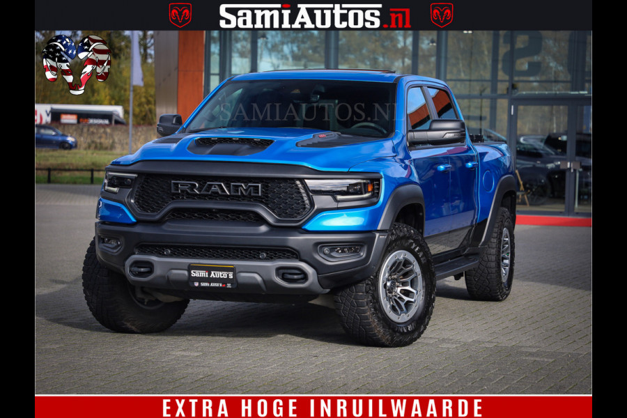 Dodge Ram 1500 TRX HELLCAT 6.2 V8 712 PK | HYDRO BLUE | 38744 KM | NIEUW STAAT | CREW CAB | DUBBELE CABINE DC | LPG | MEGA DIK | Dodge Ram 1500 TRX HELLCAT 6.2 V8 712 PK | HYDRO BLUE | 38744 KM | NIEUW STAAT | CREW CAB | DUBBELE CABINE DC | LPG | MEGA DIK |