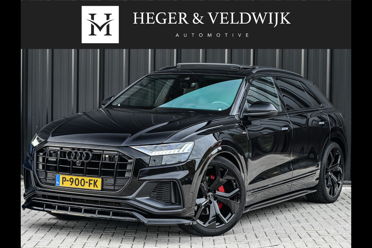 Audi Q8 55 TFSI QUATTRO PRO LINE S | BLACK OPTIC | S-SEATS | B&O ADVANCED | MASSAGE | STANDKACHEL | PANORAMADAK | 360 CAMERA | ALCANTARA Audi Q8 55 TFSI QUATTRO PRO LINE S | BLACK OPTIC | S-SEATS | B&O ADVANCED | MASSAGE | STANDKACHEL | PANORAMADAK | 360 CAMERA | ALCANTARA