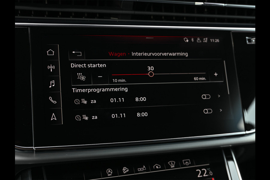 Audi Q8 55 TFSI QUATTRO PRO LINE S | BLACK OPTIC | S-SEATS | B&O ADVANCED | MASSAGE | STANDKACHEL | PANORAMADAK | 360 CAMERA | ALCANTARA