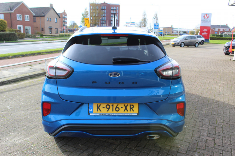 Ford Puma 1.0 EcoBoost Hybrid ST-Line , 125pk Climate control , Stoel,Stuur en Voorruitverwarming Navigatie , Bluetooth , Parkeersensoren achter