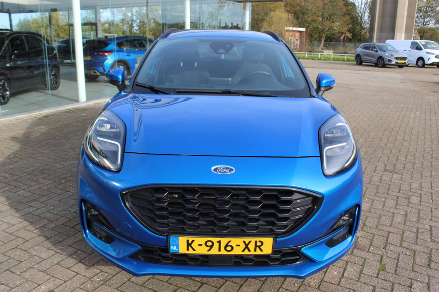 Ford Puma 1.0 EcoBoost Hybrid ST-Line , 125pk Climate control , Stoel,Stuur en Voorruitverwarming Navigatie , Bluetooth , Parkeersensoren achter