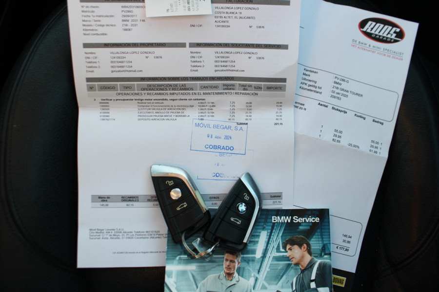 BMW 2 Serie Gran Tourer 218i 7p. High Executive