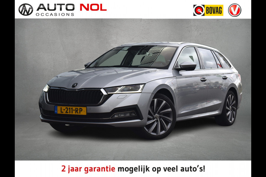 Škoda Octavia Combi 1.0 e-TSI Business Edition Plus | Trekhaak | Half Leer | Stuur- en Stoelverw.