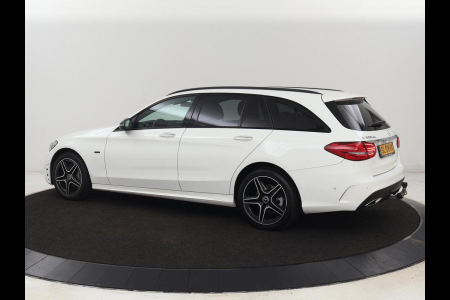 Mercedes-Benz C-Klasse 300de AMG Night | Adaptive cruise | 360 Camera | Leder | Burmester Surround | Trekhaak | Carplay | Stoelverwarming | Memory | Navigatie | Digital Cockpit | PHEV | Plug In