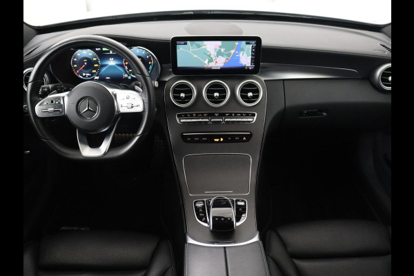 Mercedes-Benz C-Klasse 300de AMG Night | Adaptive cruise | 360 Camera | Leder | Burmester Surround | Trekhaak | Carplay | Stoelverwarming | Memory | Navigatie | Digital Cockpit | PHEV | Plug In