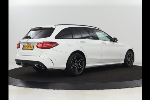 Mercedes-Benz C-Klasse 300de AMG Night | Adaptive cruise | 360 Camera | Leder | Burmester Surround | Trekhaak | Carplay | Stoelverwarming | Memory | Navigatie | Digital Cockpit | PHEV | Plug In