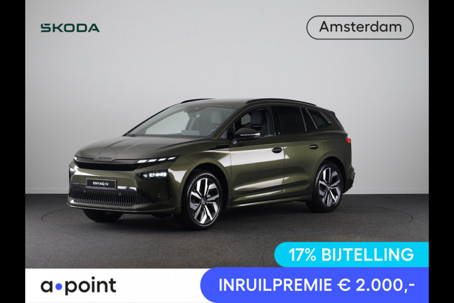Škoda Enyaq 60 Sportline 204 pk | Panoramadak | Adaptive Cruise Control | Blind Spot | Škoda Enyaq 60 Sportline 204 pk | Panoramadak | Adaptive Cruise Control | Blind Spot |