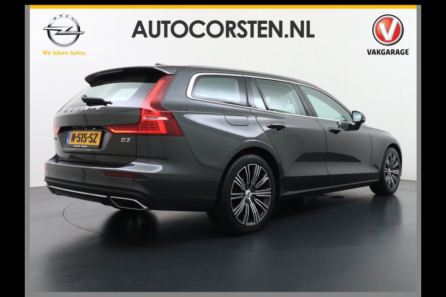 Volvo V60 2.0T AUT-7 Inscription Leer MHEV Apple Carplay Android Auto Harman&Kardon®-Hifi Camera Adap.Cruise Elek.Stoelen Stuur+Stoelverwa Lmv 18" Led Elek. Achterklep Regen-Lichtsensor Collision Avoidance Bluetooth Wifi 1e Eigenaar €50.755 Nieuwprijs Zeer compleet MHEV-Mild-Hybrid 1.800kg trekvermogen