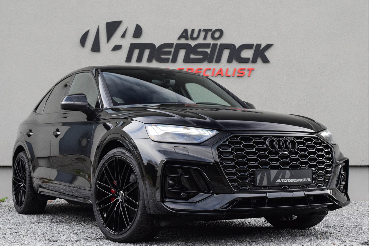 Audi Q5 Sportback 50 TFSI e Quattro / S-line/ Head-Up Display/ Standkachel/ Luchtvering/ Panoramadak/ Trekhaak/