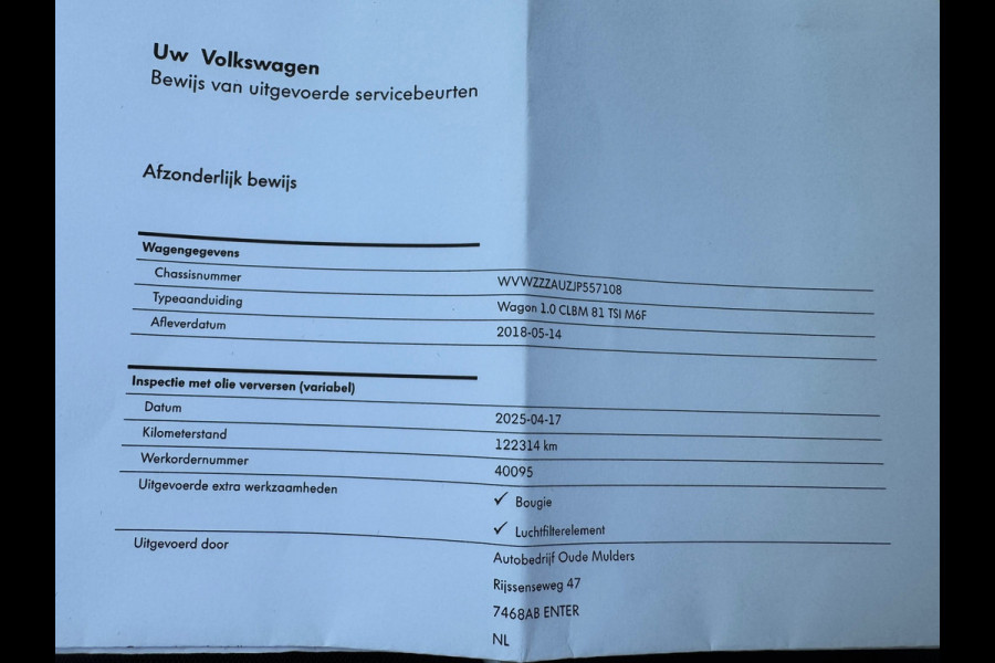 Volkswagen GOLF Variant 1.0 TSI 110pk Comfortline * Navigatie * Stoelverwarming * Adaptieve Cruise Control *