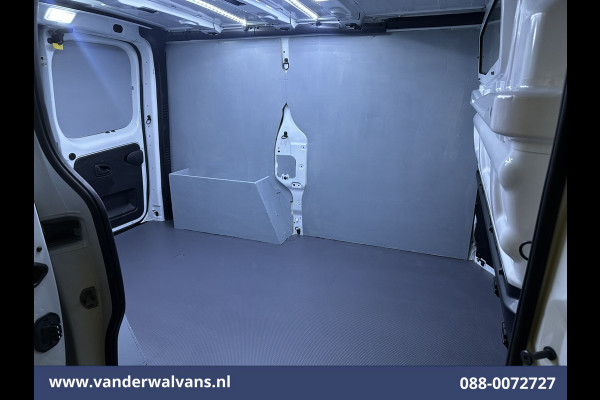 Renault Trafic 2.0 dCi 120pk L1H1 Euro6 Airco | LED | Navigatie | Cruisecontrol | Trekhaak | Omvormer Parkeersensoren, Bijrijdersbank