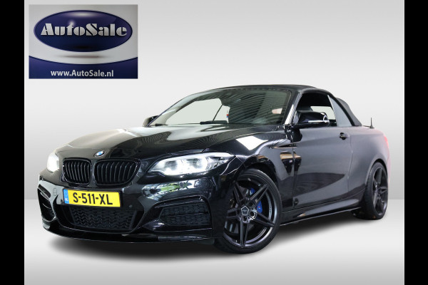 BMW 2 Serie Cabrio M240i H&K NAVI PDC LEDER REMUS '18 BMW 2 Serie Cabrio M240i H&K NAVI PDC LEDER REMUS '18