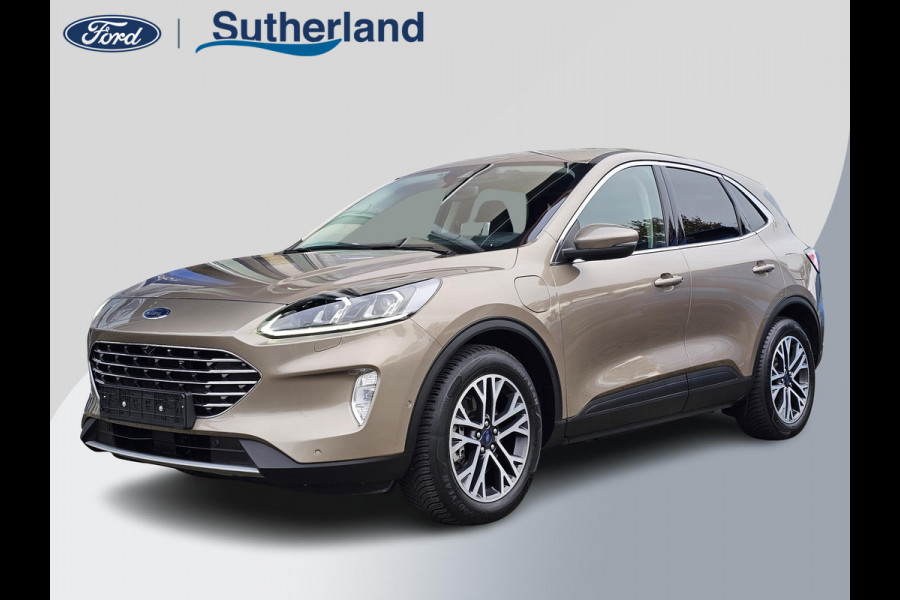 Ford Kuga 2.5 PHEV Titanium X | Trekhaak elektrisch uitklapbaar | Adaptive cruise control | Winter pack | Head up Display | Bang&Olufsen | Half leder