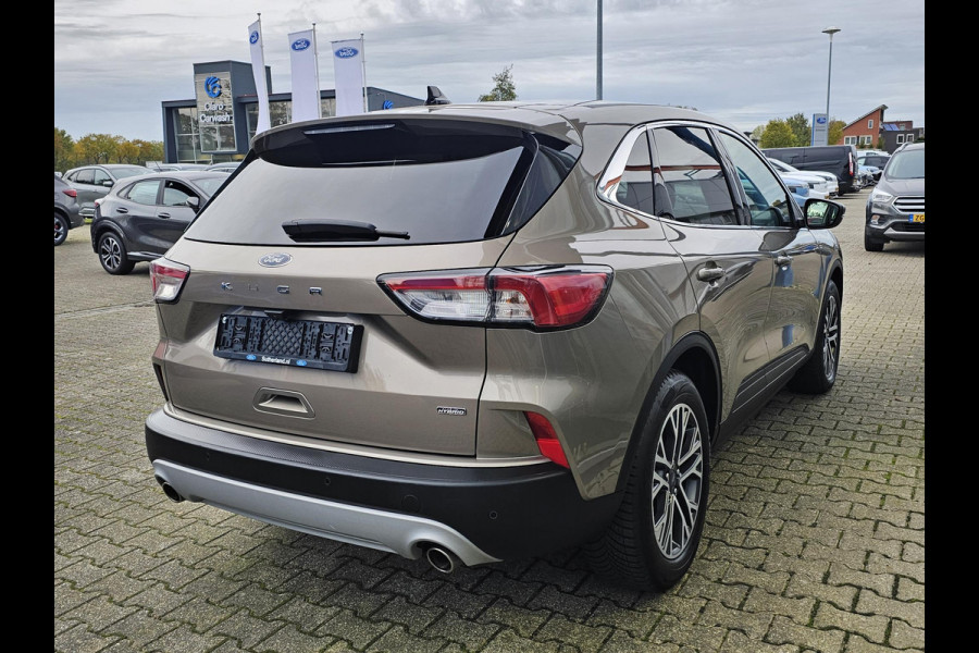 Ford Kuga 2.5 PHEV Titanium X | Trekhaak elektrisch uitklapbaar | Adaptive cruise control | Winter pack | Head up Display | Bang&Olufsen | Half leder