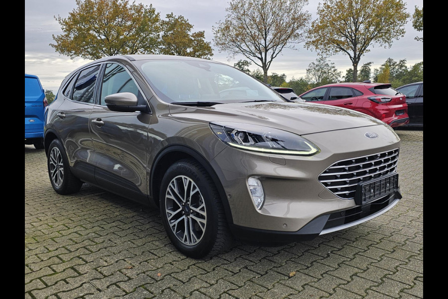 Ford Kuga 2.5 PHEV Titanium X | Trekhaak elektrisch uitklapbaar | Adaptive cruise control | Winter pack | Head up Display | Bang&Olufsen | Half leder