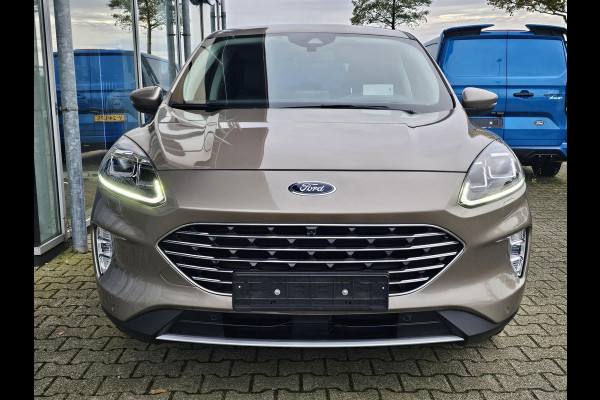 Ford Kuga 2.5 PHEV Titanium X | Trekhaak elektrisch uitklapbaar | Adaptive cruise control | Winter pack | Head up Display | Bang&Olufsen | Half leder
