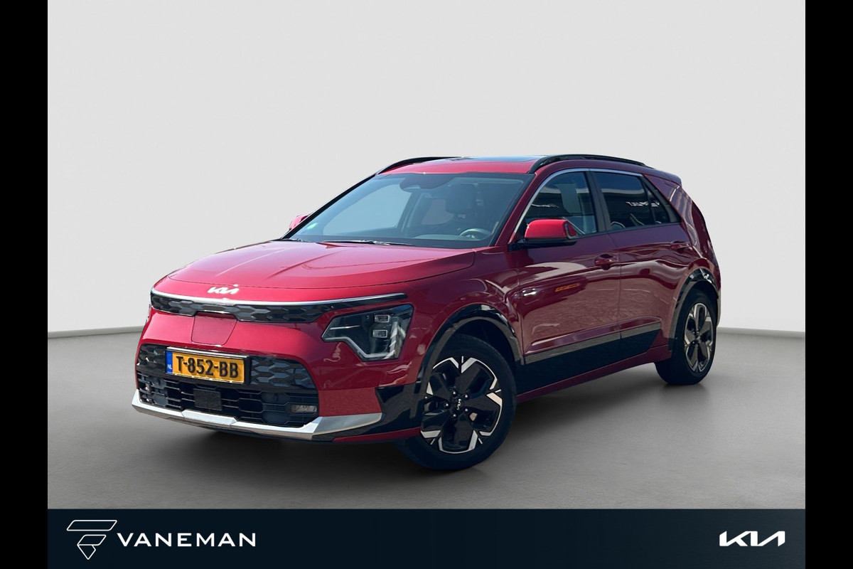 Kia Niro EV DynamicPlusLine 64.8 kWh | Prijs incl. vooraftrek 2000.- inruilpremie | HUD | Cruise | Camera | Open Dak | Stoel & Stuurverwarming | Key-Less | H-Leder | Kia Niro EV DynamicPlusLine 64.8 kWh | Prijs incl. vooraftrek 2000.- inruilpremie | HUD | Cruise | Camera | Open Dak | Stoel & Stuurverwarming | Key-Less | H-Leder |