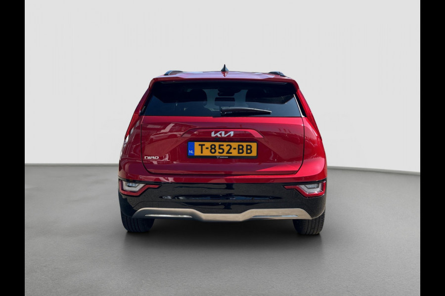 Kia Niro EV DynamicPlusLine 64.8 kWh | Prijs incl. vooraftrek 2000.- inruilpremie | HUD | Cruise | Camera | Open Dak | Stoel & Stuurverwarming | Key-Less | H-Leder |