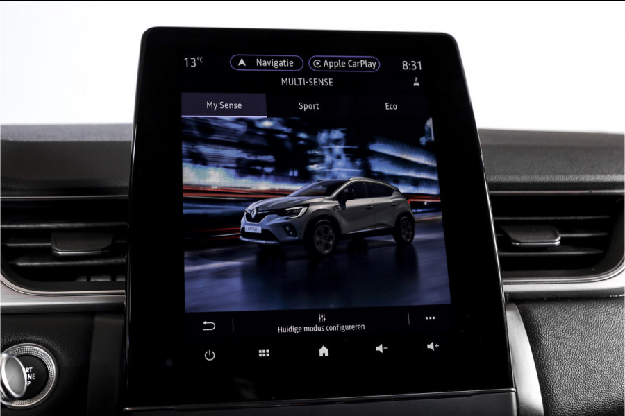 Renault Captur 1.3 TCe 130 PK Intens - Automaat | Dig. Cockpit | Adapt. Cruise | PDC | Camera | NAV + App. Connect | ECC | DAB | LM 18" |