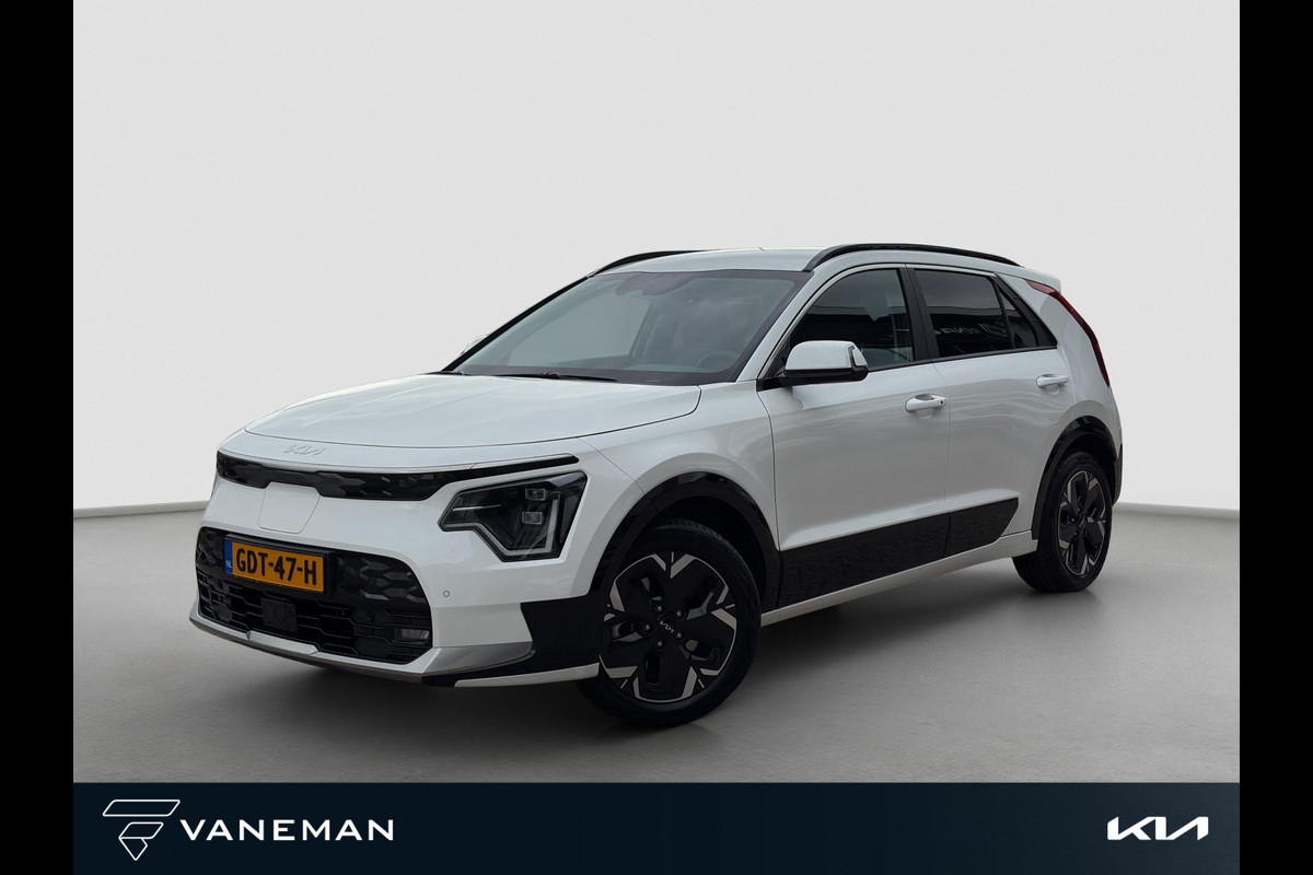 Kia Niro EV Edition Advanced 64.8 kWh Prijs incl. vooraftrek 2000.- inruilpremie | Automaat | Stoel & Stuurverwarming | Navi | Camera | Cruise | Sensoren | Kia Niro EV Edition Advanced 64.8 kWh Prijs incl. vooraftrek 2000.- inruilpremie | Automaat | Stoel & Stuurverwarming | Navi | Camera | Cruise | Sensoren |