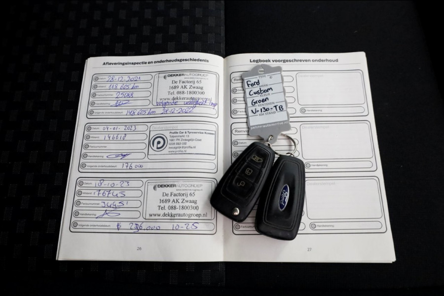 Ford Transit Custom 2.0 TDCI 130pk E6 L2H1 Trend D.C. 2x Schuifdeur/Airco/Navi 10-2018