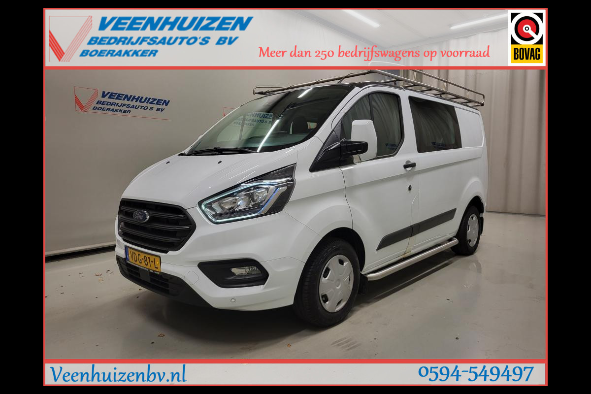 Ford Transit Custom 2.0TDCI Dubbele Cabine Trekhaak Euro 6! Ford Transit Custom 2.0TDCI Dubbele Cabine Trekhaak Euro 6!