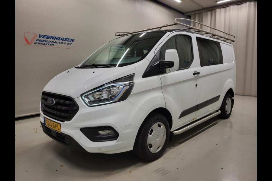 Ford Transit Custom 2.0TDCI Dubbele Cabine Trekhaak Euro 6!