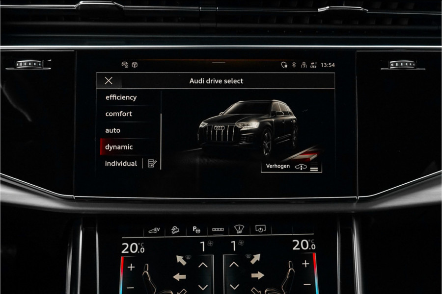 Audi Q7 55 TFSI e Quattro Pro Line Advanced S-Line Bose HUD Trekhaak Zwart Optiek