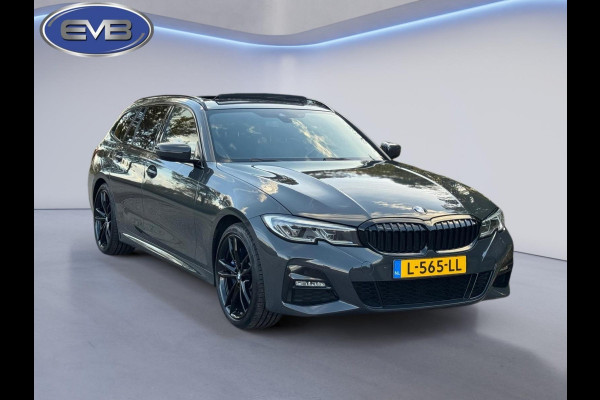BMW 3 Serie Touring 330e M sport individual, dravitgrau, panodak,laser led, elec bedienbare trekhaak, vol opties, nl auto met nap