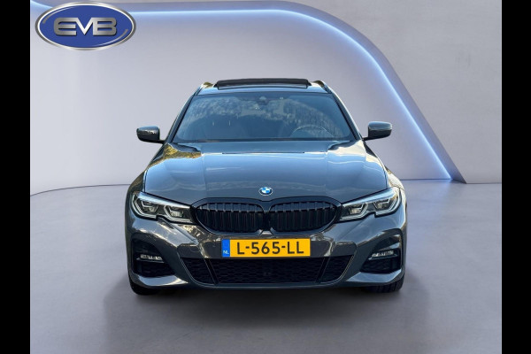 BMW 3 Serie Touring 330e M sport individual, dravitgrau, panodak,laser led, elec bedienbare trekhaak, vol opties, nl auto met nap