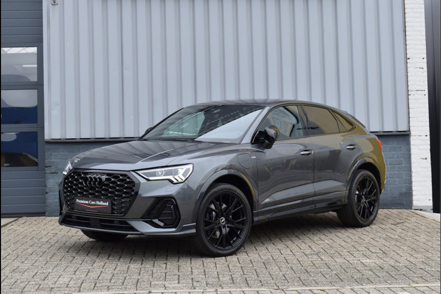Audi Q3 Sportback 45 TFSI e S-Line 245 Pk Leder Memory Sfeer Navi Matrix 20 Inch Black