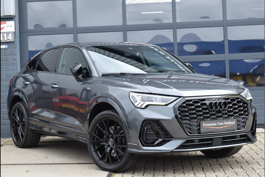 Audi Q3 Sportback 45 TFSI e S-Line 245 Pk Leder Memory Sfeer Navi Matrix 20 Inch Black