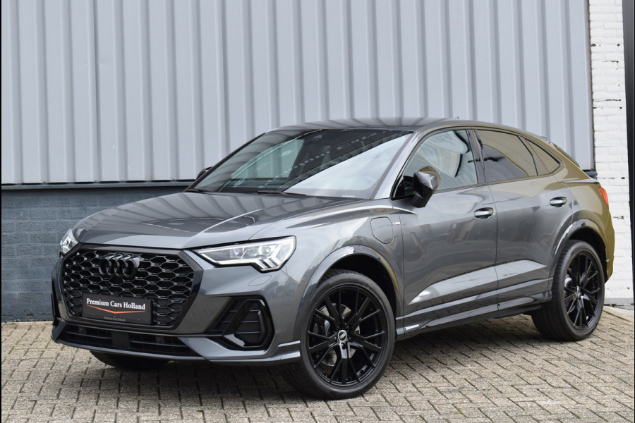 Audi Q3 Sportback 45 TFSI e S-Line 245 Pk Leder Memory Sfeer Navi Matrix 20 Inch Black