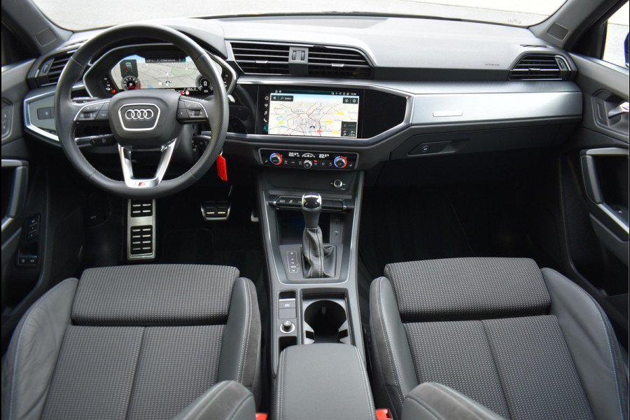 Audi Q3 Sportback 45 TFSI e S-Line 245 Pk Leder Memory Sfeer Navi Matrix 20 Inch Black