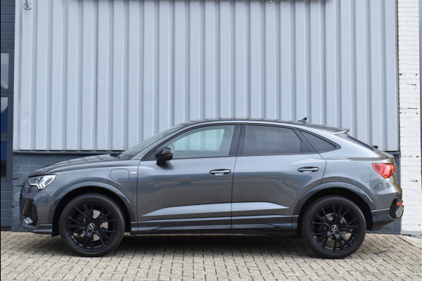 Audi Q3 Sportback 45 TFSI e S-Line 245 Pk Leder Memory Sfeer Navi Matrix 20 Inch Black