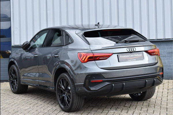 Audi Q3 Sportback 45 TFSI e S-Line 245 Pk Leder Memory Sfeer Navi Matrix 20 Inch Black