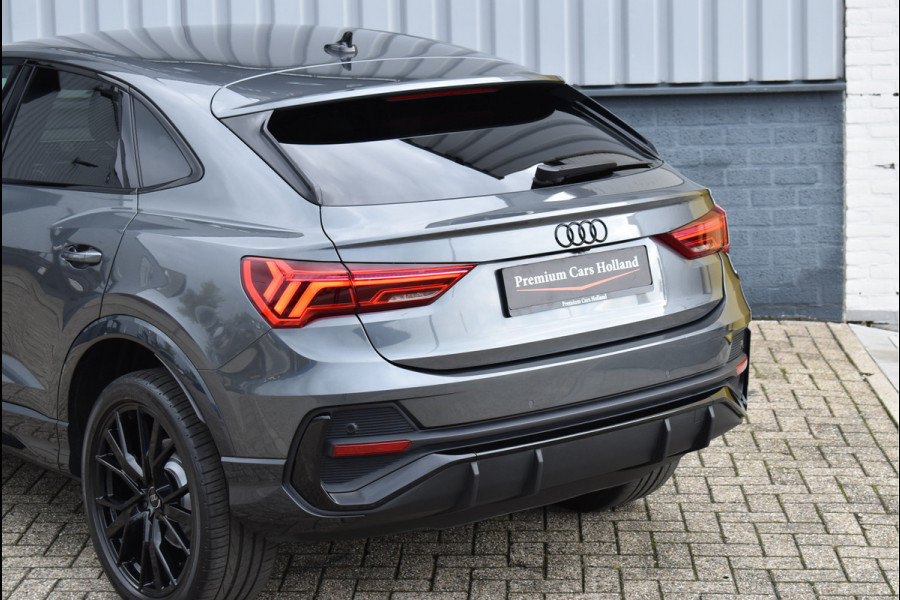 Audi Q3 Sportback 45 TFSI e S-Line 245 Pk Leder Memory Sfeer Navi Matrix 20 Inch Black