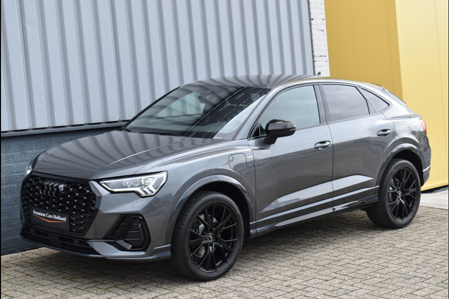 Audi Q3 Sportback 45 TFSI e S-Line 245 Pk Leder Memory Sfeer Navi Matrix 20 Inch Black