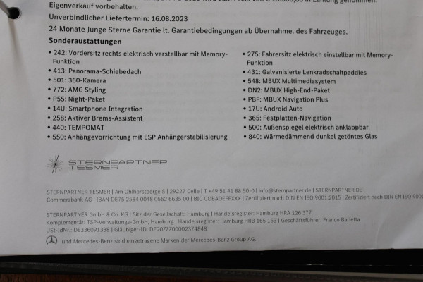 Mercedes-Benz A-Klasse 250 e AMG *Pano*Night*360 Camera*Elek. Stoelen*