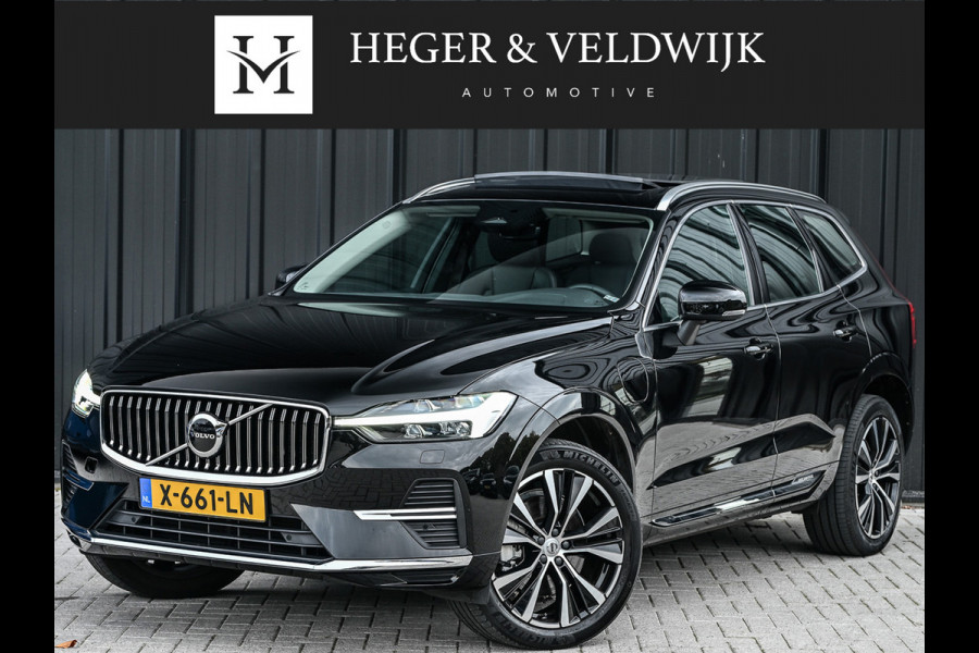 Volvo XC60 2.0 T6 PLUG-IN HYBRID AWD | LONG RANGE | KEYLESS | 360 CAMERA | STOEL- EN STUURVERWARMING | HARMAN/KARDON | ACHTERBANK VERWARMD